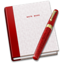 Note Book_Fountain pen icon